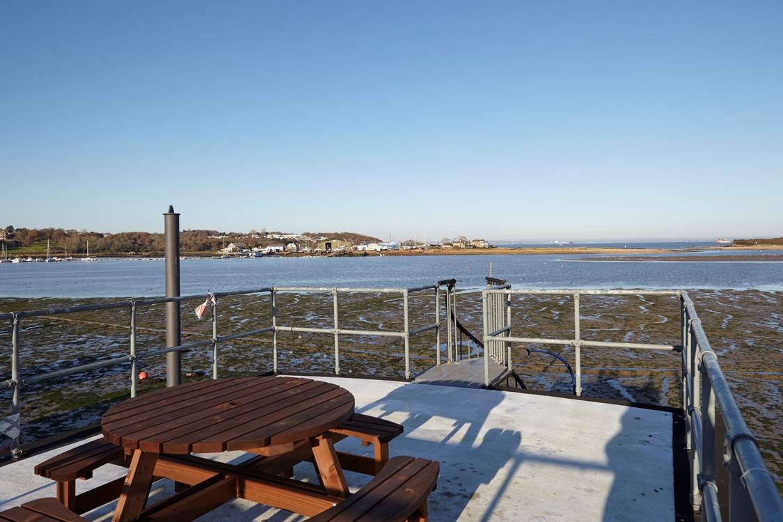 Enjoy the panoramic views from the upper deck. Please take care on the staircase and supervise children at all times.