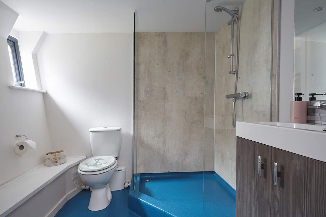 The en suite shower-room to bedroom 2.