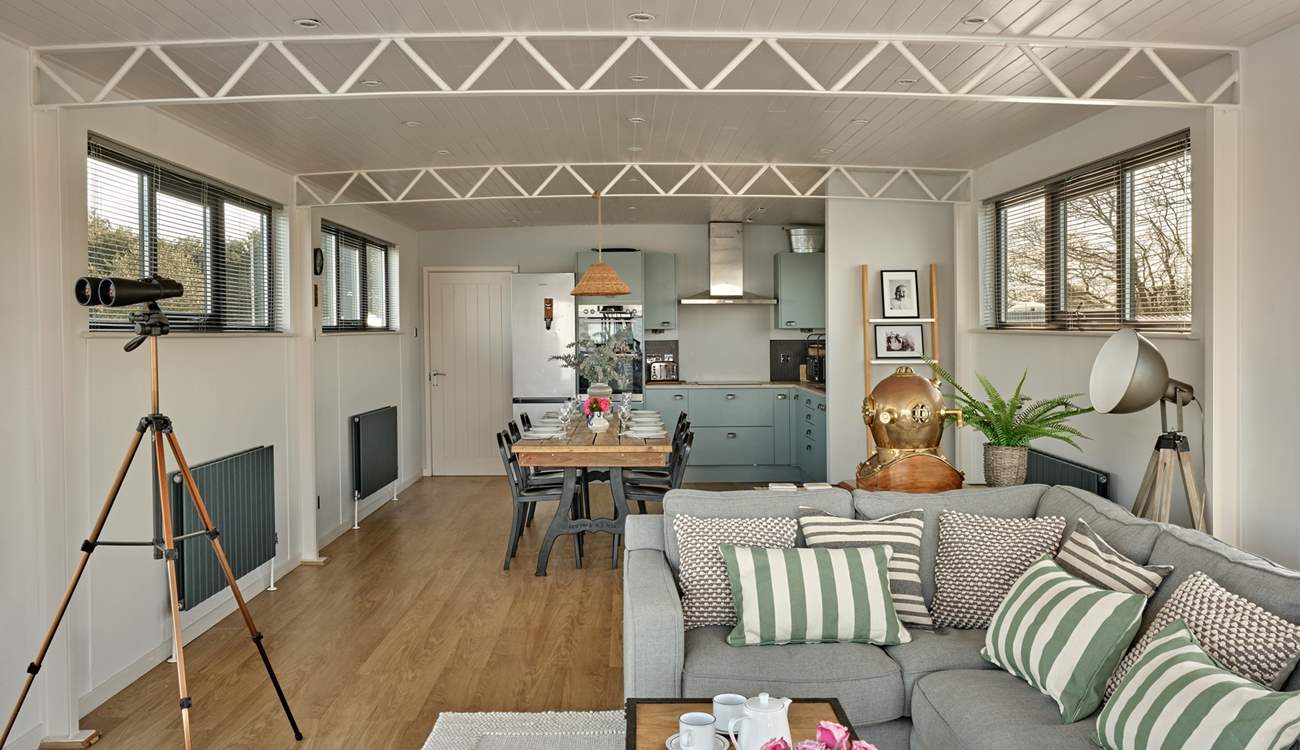 Relax and unwind in this beautifully tranquil space. (Please note there is a Smart TV in the living room).