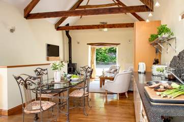 Open plan living is the order of the day