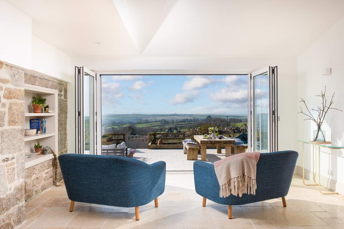 Fling open the bi-fold doors and soak in that view.