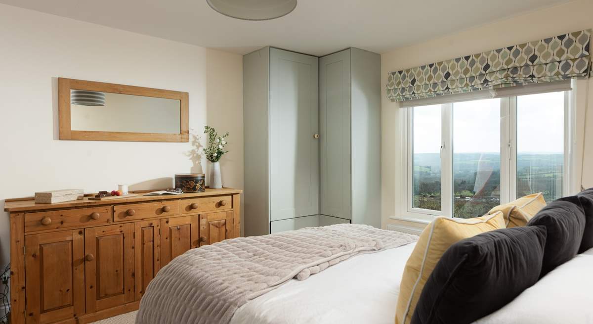 Not wanting to miss out - bedroom 4 enjoys the fabulous view as well.