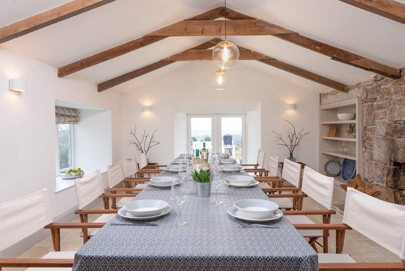 Imagine holiday meals gathered around the dining-table.
