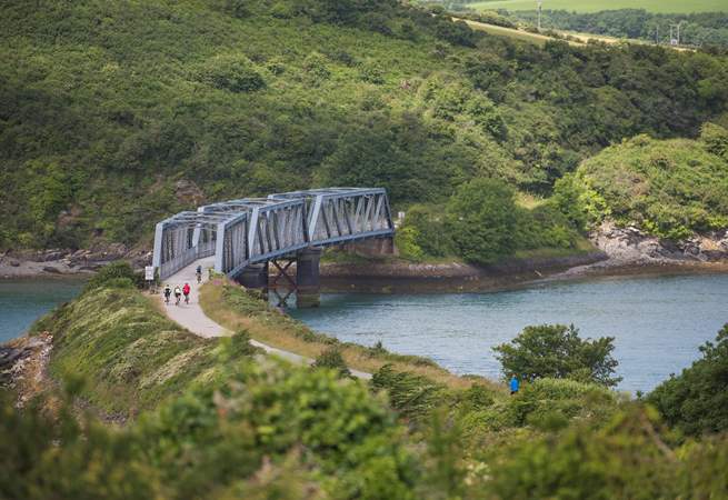 Have some fun on two wheels, cycling the Camel Trail from Helland Bridge all the way out to Padstow on the north coast.