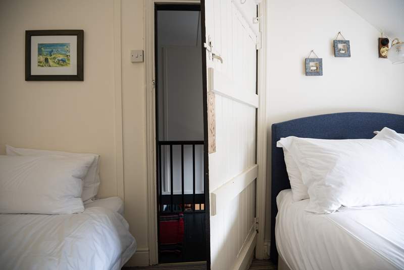 Bedroom 3 has a small double and a single bed for flexibility of accommodation.