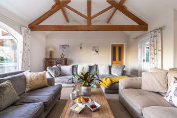 The comfortable sitting-room.