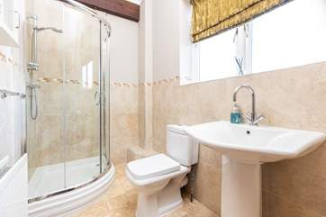 Bedroom 1's ensuite.