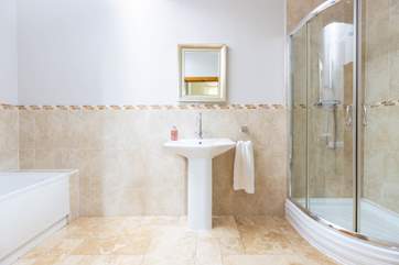 The family bathroom.