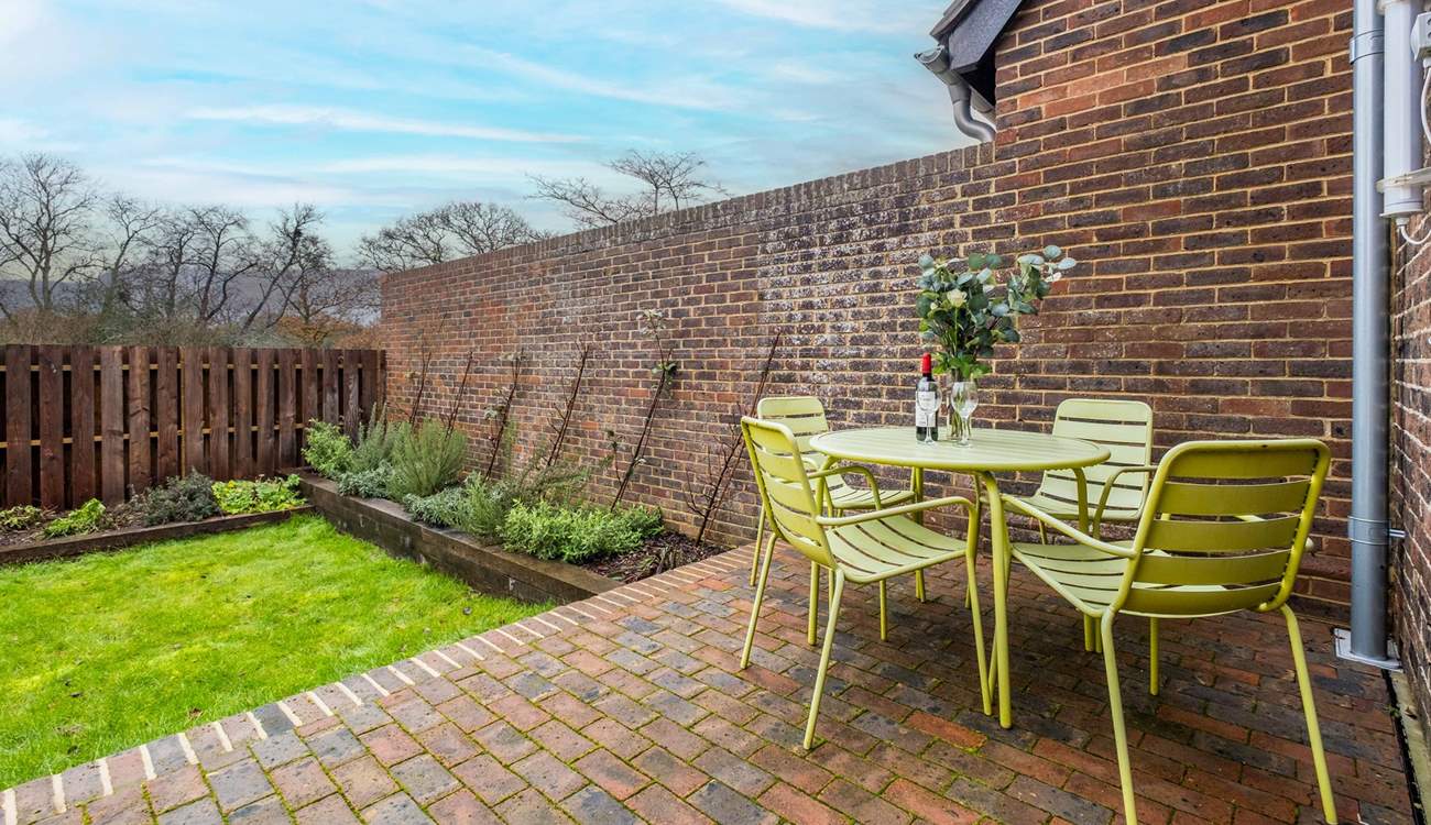 An additional garden which is enclosed and situated just off the living area.
