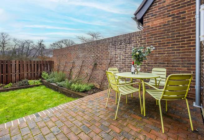 An additional garden which is enclosed and situated just off the living area.