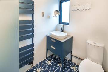 The downstairs loo and shower-room.