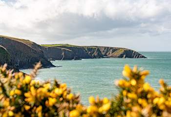 The enchanting Pembrokeshire coastline.