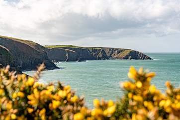 The enchanting Pembrokeshire coastline.