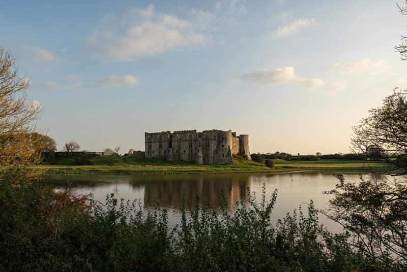 Carew Castle and Tidal Mill make for an interesting day out.