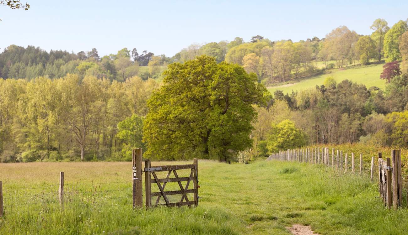 Walkers will love the abundance of footpaths that lead from the door.