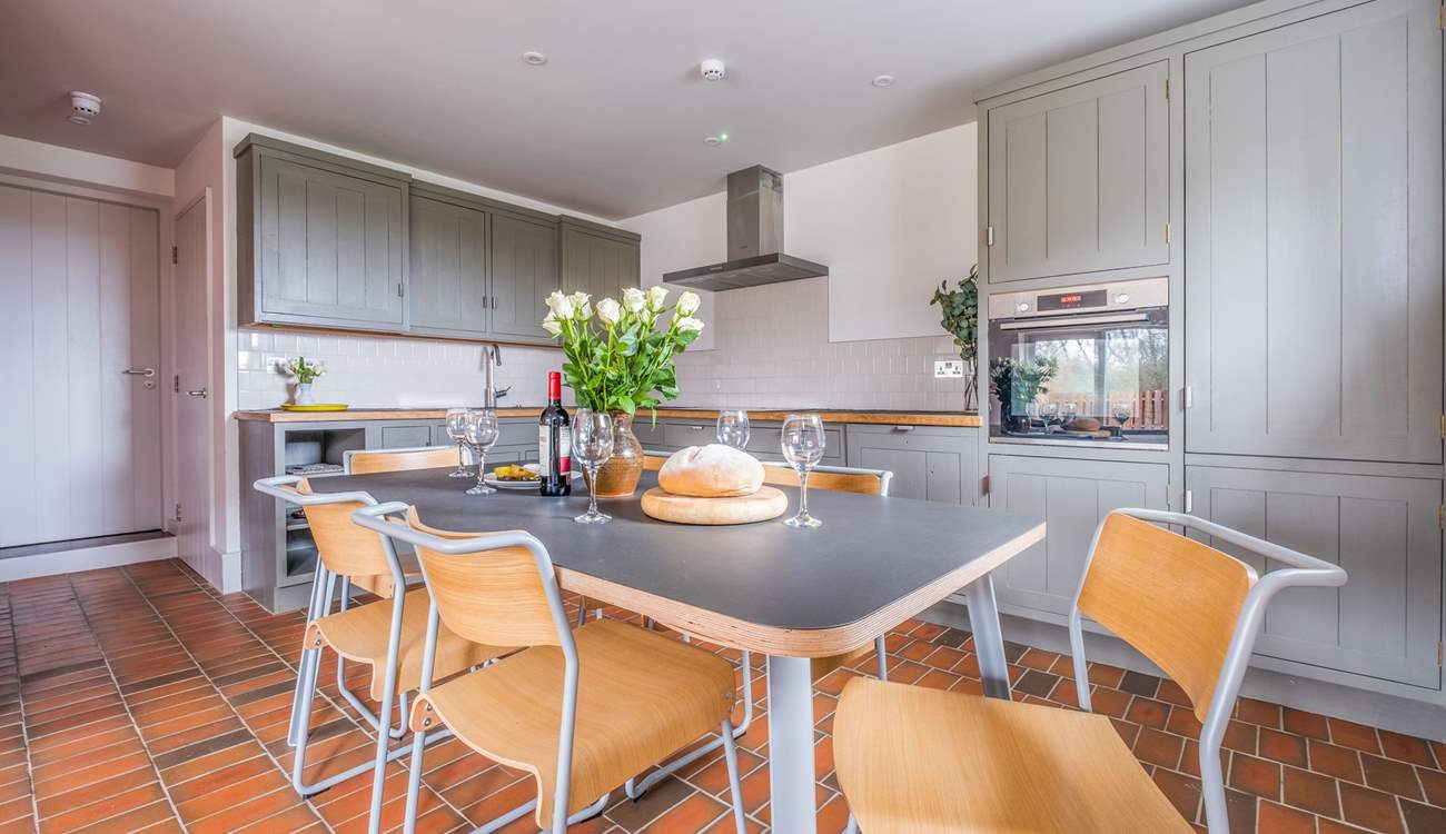 There are two kitchens in this property, this one is in South Barn.  