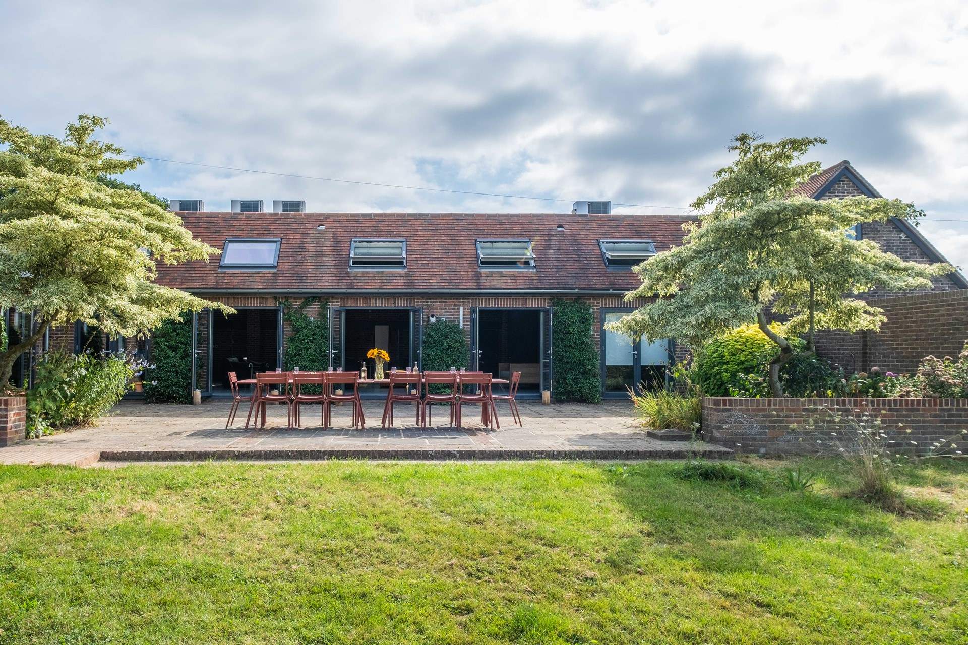 In a peaceful and secluded valley between West Hoathly and Ardingly.