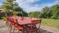 Plenty of outdoor space for everyone to enjoy.