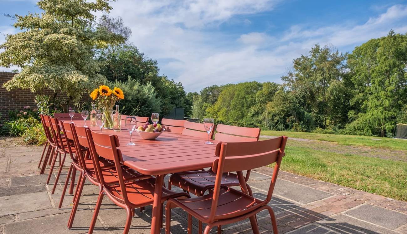 Plenty of outdoor space for everyone to enjoy.