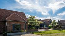A cleverly designed interconnected barn situated on a 120 acre working farm.