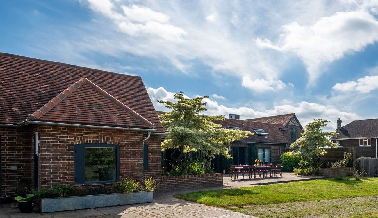 A cleverly designed interconnected barn situated on a 120 acre working farm.