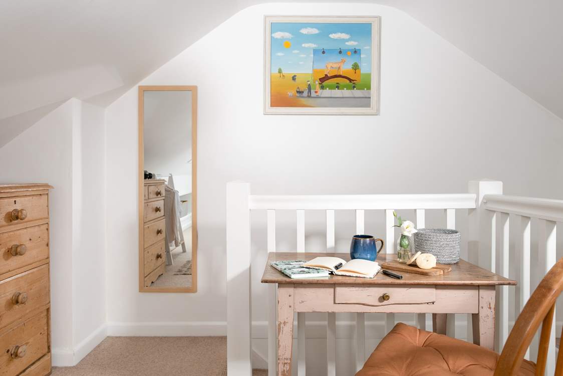 The perfect spot to write your holiday journal.