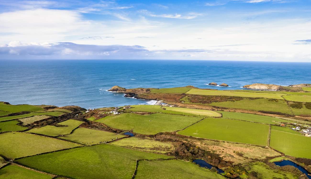 You'll be immersed in an Area of Outstanding Beauty...and the never-ending sea.