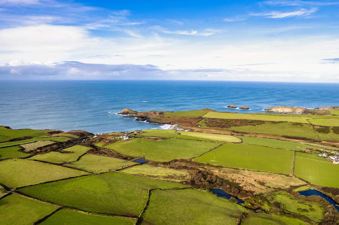 You'll be immersed in an Area of Outstanding Beauty...and the never-ending sea.