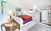 Spacious bedroom 4 with splendid sea views and access to the patio,. - Thumbnail Image