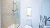 Perfect en suite shower for Bedroom 2 after a day exploring the Pembrokeshire coast.