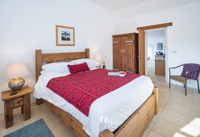 A good night's sleep is promised in lovely Bedroom 1 with a king-size bed and en suite shower-room. 