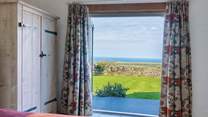Splendid views from Bedroom 4.