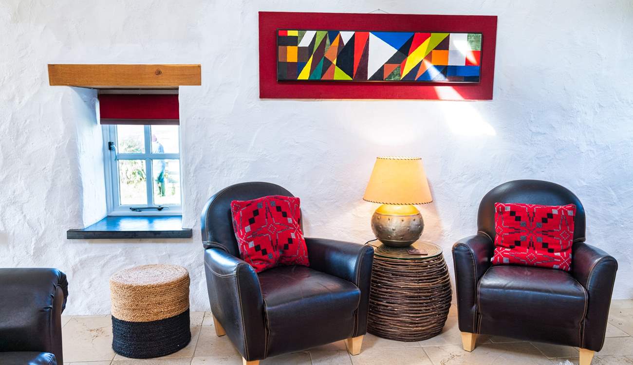 Tastefully furnished throughout. 