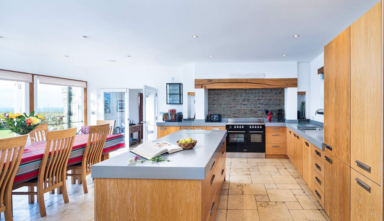 For the holiday chef, a well-equipped top-of-the range kitchen.