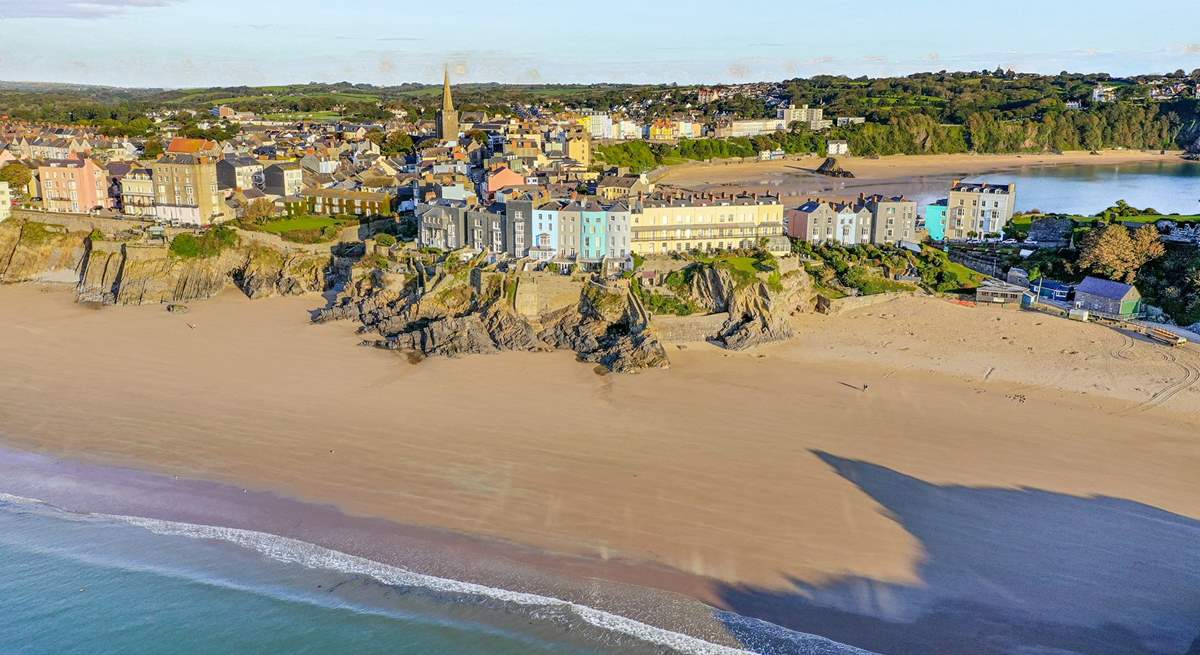 Picturesque Tenby is well worth a visit.