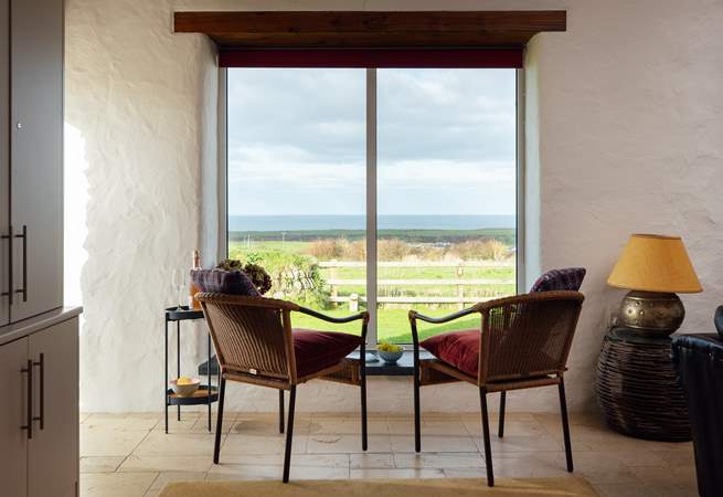 Regardless of the season, take in the far reaching sea views.