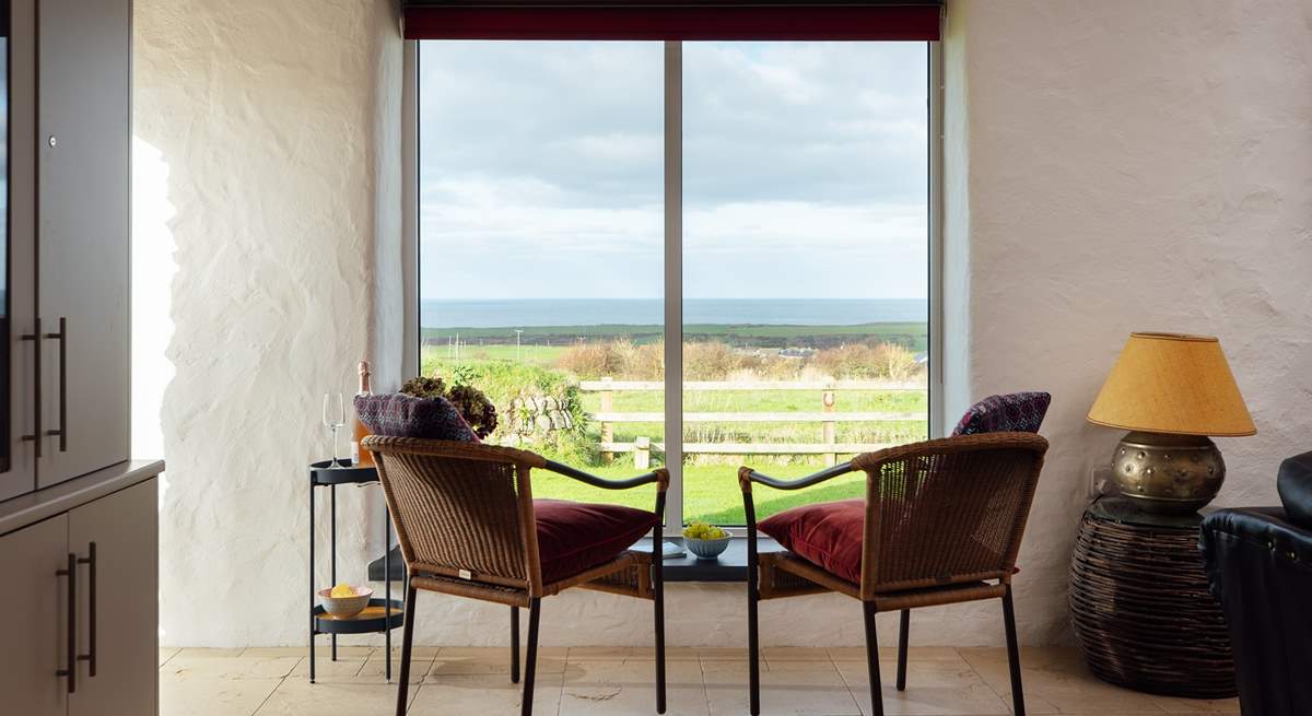 Regardless of the season, take in the far reaching sea views.