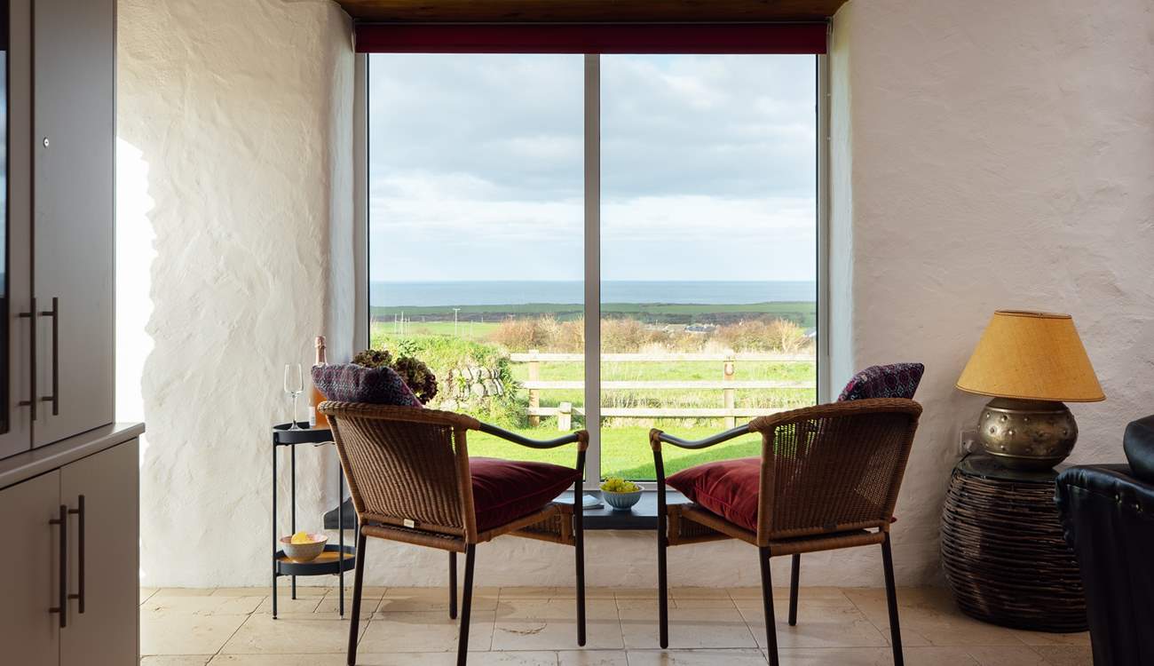 Regardless of the season, take in the far reaching sea views.