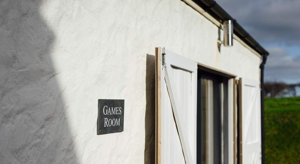 The games room is a welcome addition to The Fold.