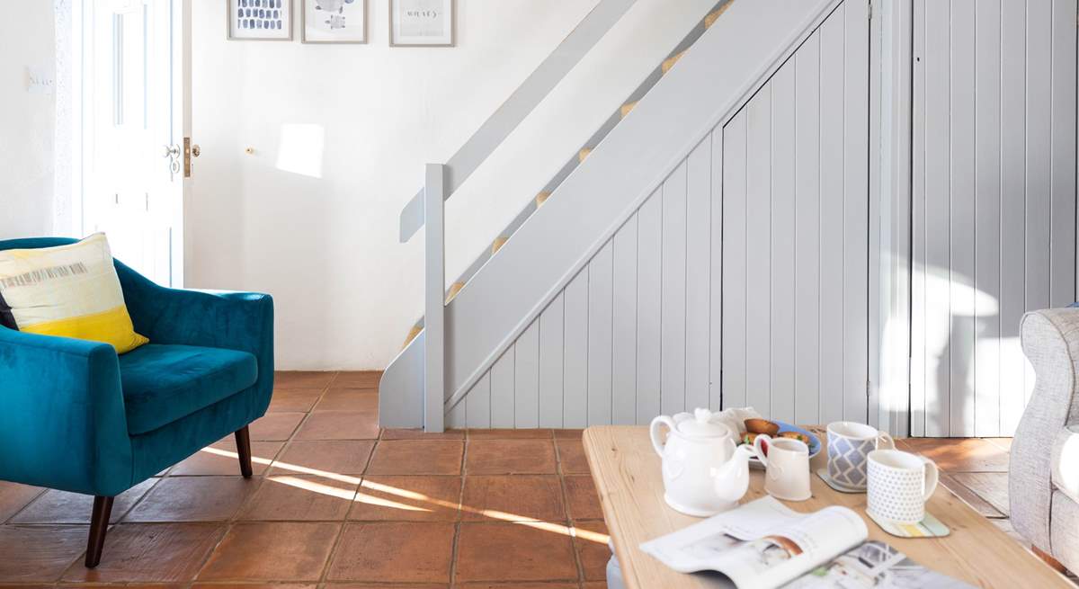 The tiled floor is perfect if your four-legged friend is holidaying with you.