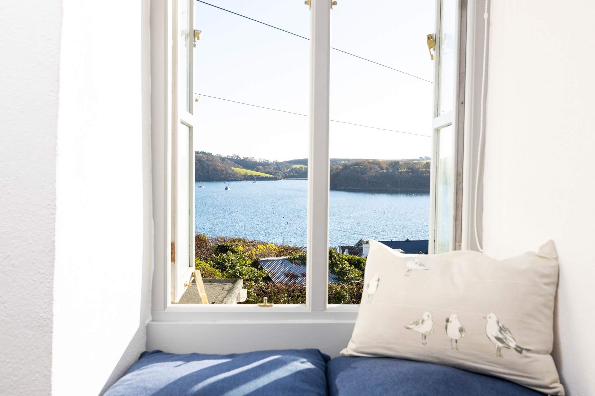 Take in the fabulous views from the main bedroom.