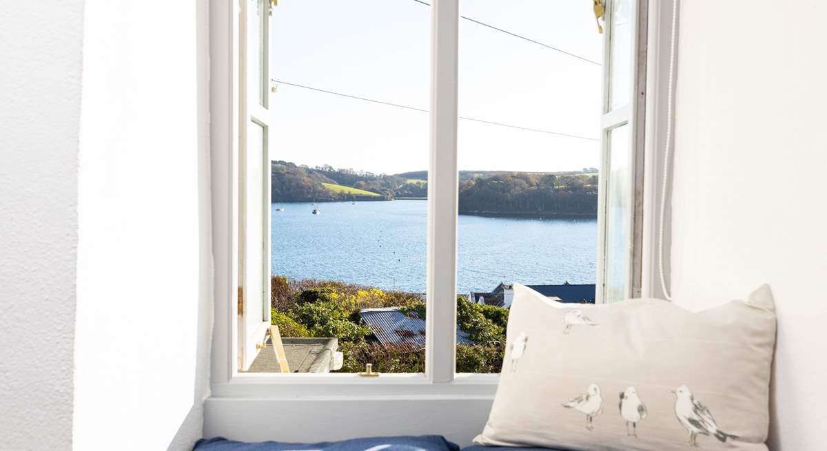 Take in the fabulous views from the main bedroom.