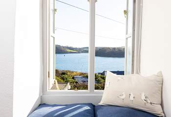 Take in the fabulous views from the main bedroom.