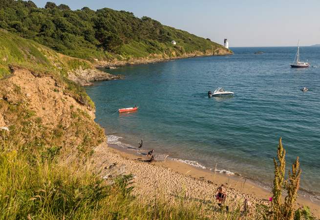 You can catch the small ferry to Place in the summer months and walk around St Anthony headland.