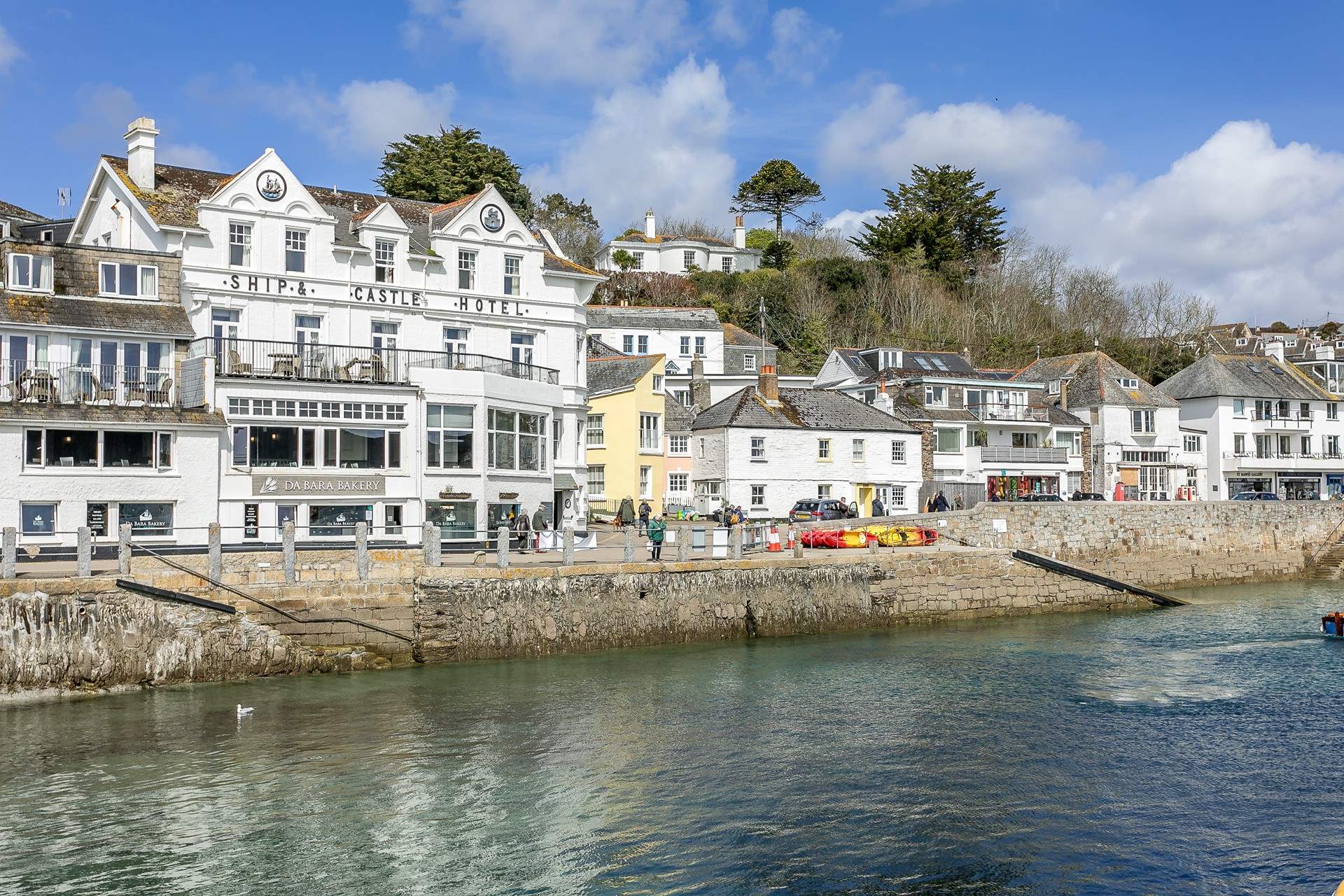 Hire a kayak from the harbour and explore the Percuil river.