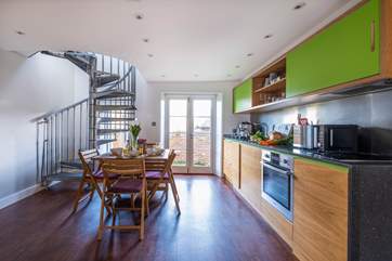 The kitchen has all the mod-cons that you need to create your favourite meals. There is also a KettleTap for instant boiling water.