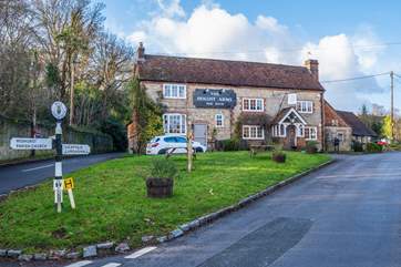 Situated in the heart of the village, with views of the local pub (currently closed) and close to the community store. There is also a brewery and another pub less than a mile away.