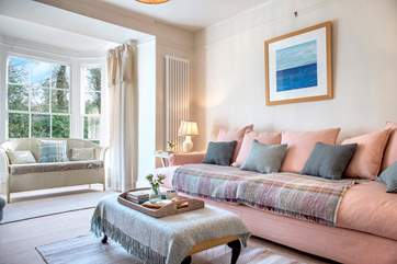 The sitting-room is a very beautiful room.
