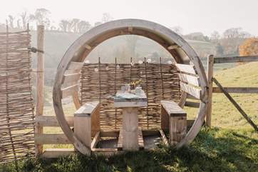 The perfect space to enjoy your morning coffee.