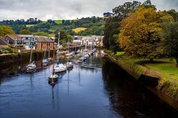 And the picturesque market town of Totnes is wonderful to wander around.